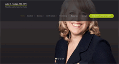 Desktop Screenshot of juliehodgemd.com